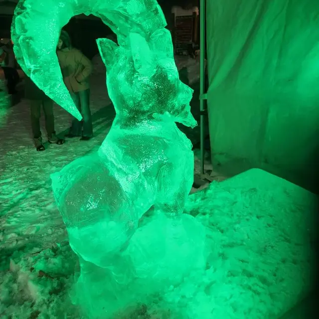 Sculpture sur glace_Saint-Jean-d'Aulps