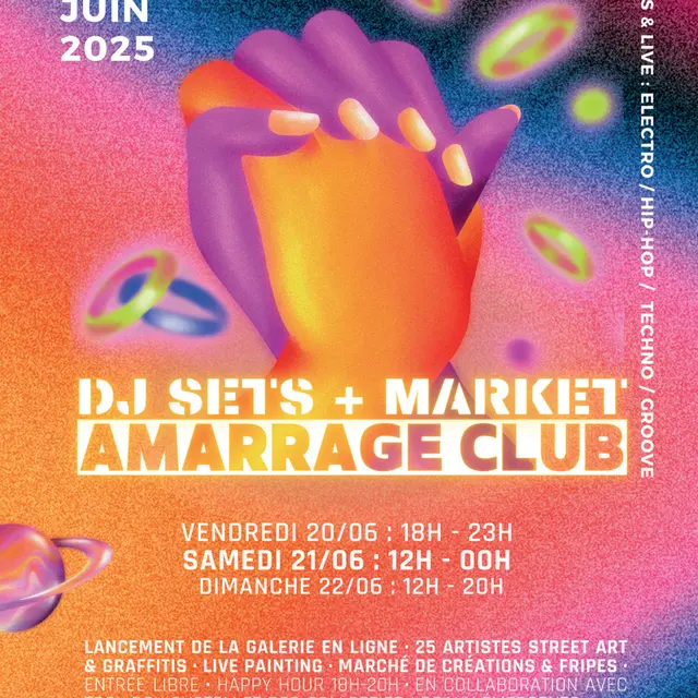 Événement - Amarrage Club_Saint-Ouen