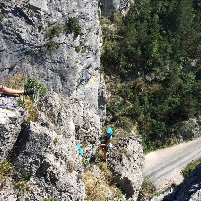 parcours rochassiers et escalade Drome aventure