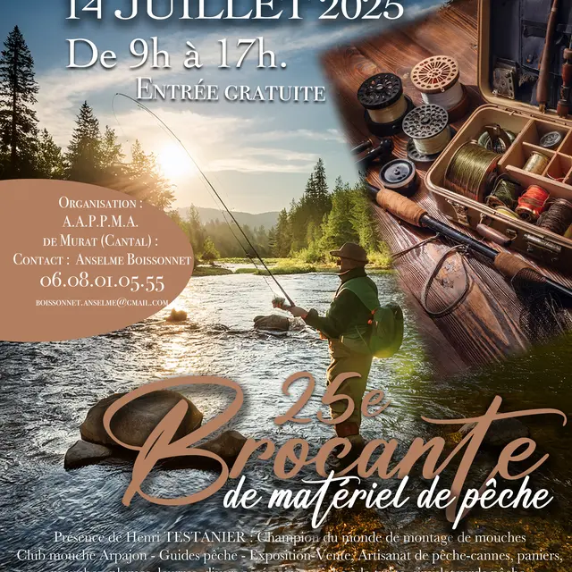 Brocante de matériel de pêche_Murat