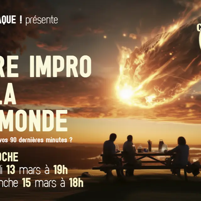 Spectacle Dernière impro avant la fin du monde_Nouméa