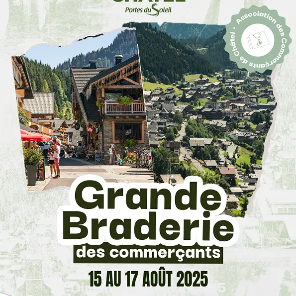Grande braderie des commerçants_Châtel