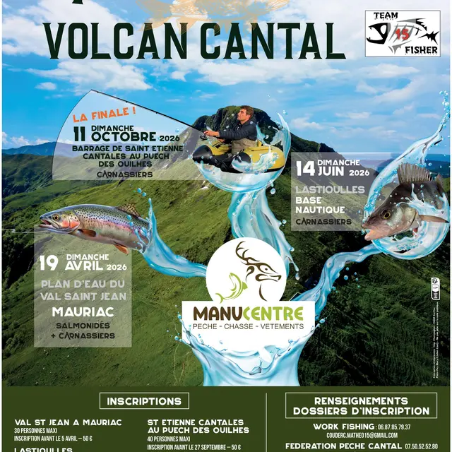 Open float tube Volcan Cantal_Mauriac