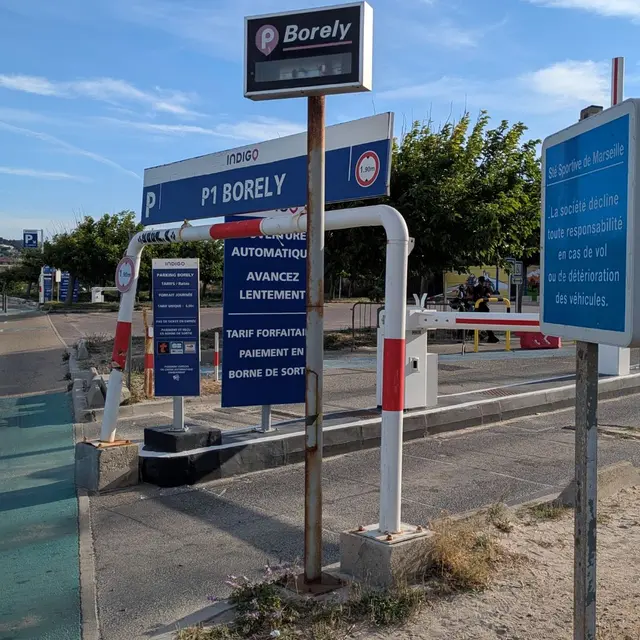 Parking Hippodrome Borély_Marseille