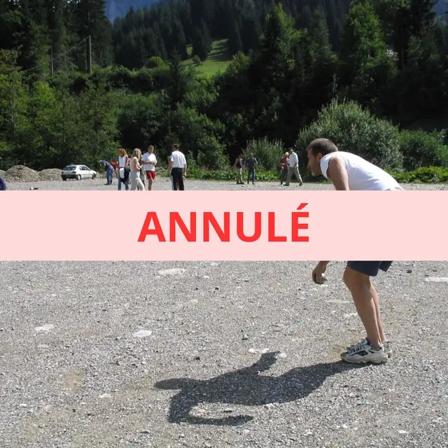 ANNULÉ - Concours de pétanque à La Chèvrerie_Bellevaux