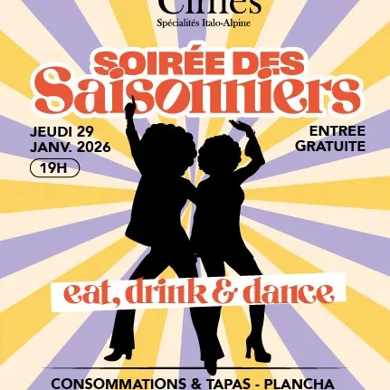 Soirée des saisonniers au Chalet des cimes_Abriès-Ristolas