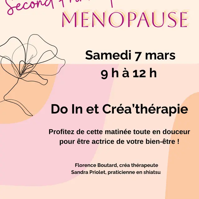 Affiche_Second Printemps Ménopause_Bourg-en-Bresse