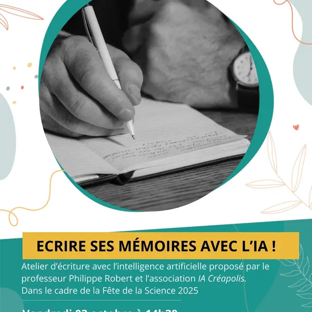 Ecrire ses mémoires avec l'IA !_Saint-Martin-Vésubie