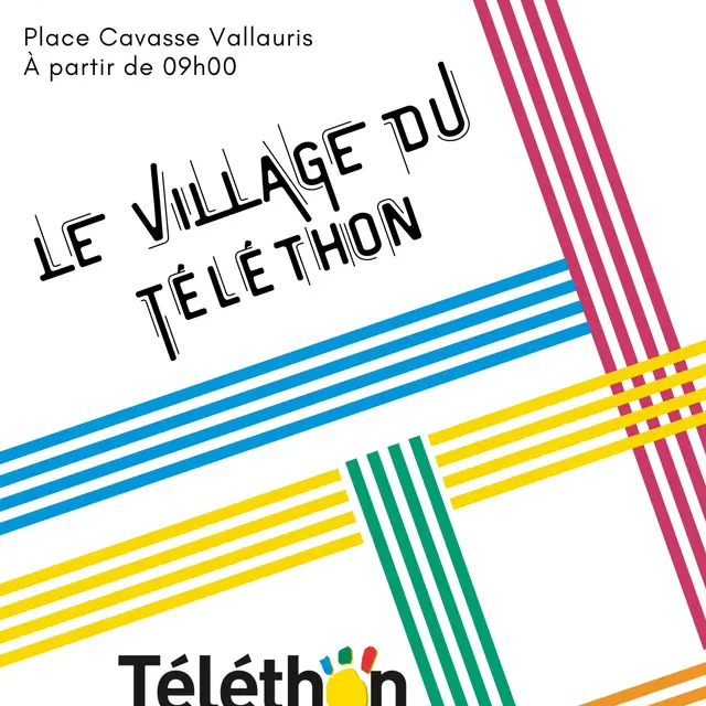 Village du Téléthon_Vallauris Golfe - Juan
