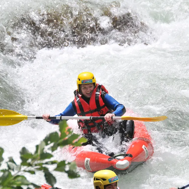 Photo canoë raft