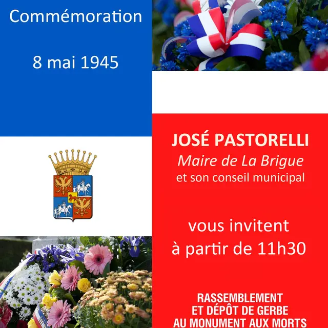Commémoration du 8 mai 1945_La Brigue