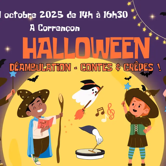 Après-midi Halloween : déambulation, contes et crêpes !_Corrençon-en-Vercors