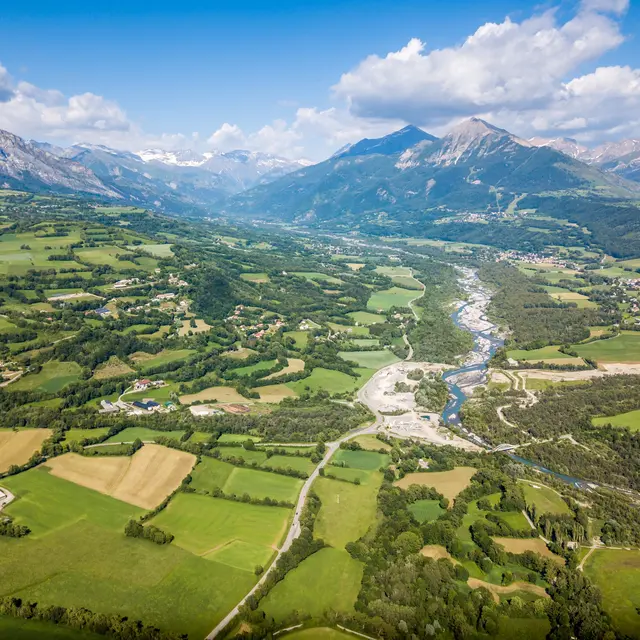 Vue sur la vallée du Champsaur