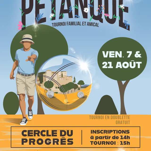 Concours de pétanque_Vedène