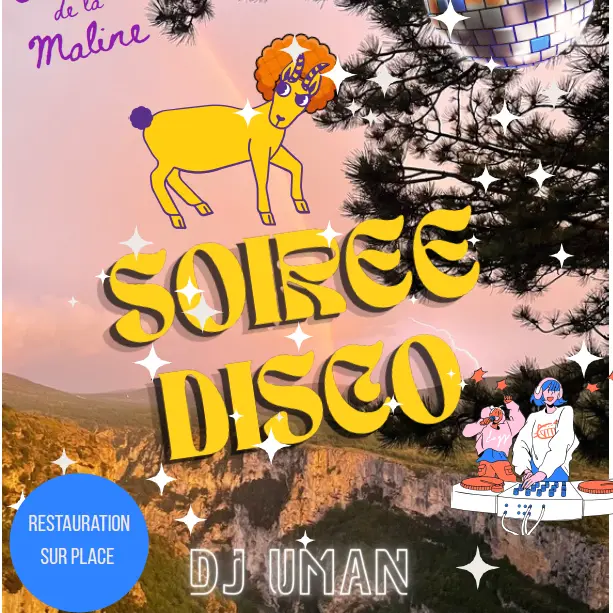 Soirée disco_La Palud-sur-Verdon
