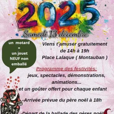Les Pères Noël Motards_Montauban