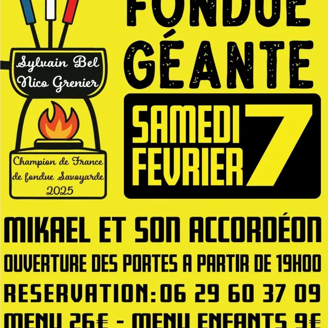 Fondue géante_Chevenoz