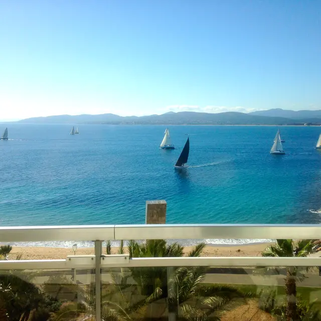 Vue plage et mer