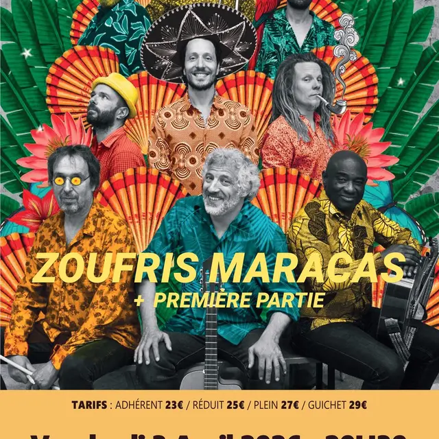 Concert Zoufris Maracas_Six-Fours-les-Plages