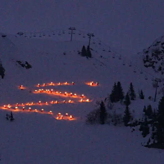 descente aux torches