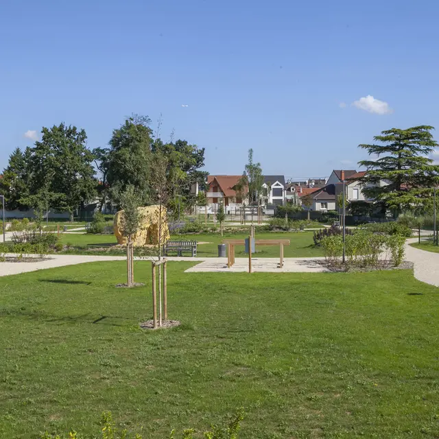 Parcours santé à l'espace Jemmapes, Houilles