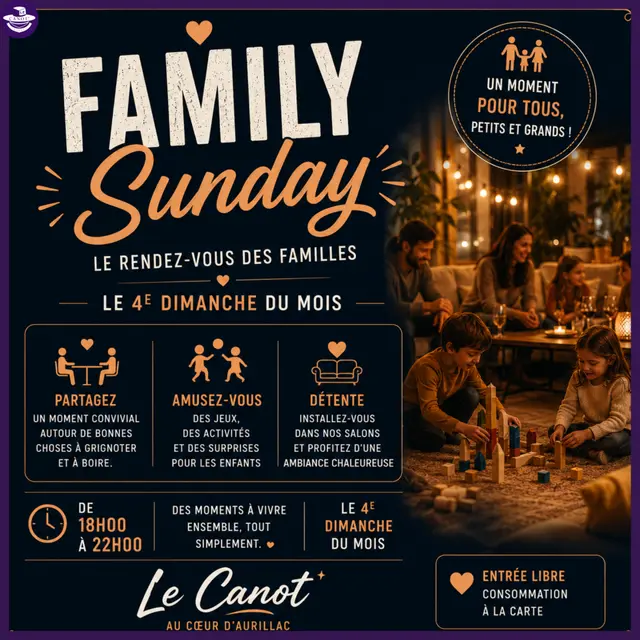 Family sunday au Canotier_Aurillac
