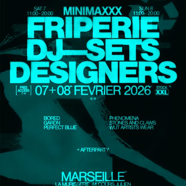 Minimaxxx friperie + DJ sets et designers