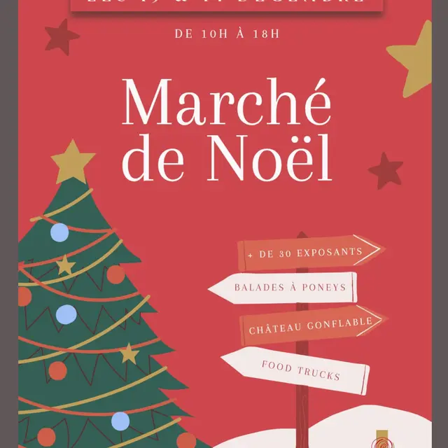 Marché de Noël domaine tourbillon