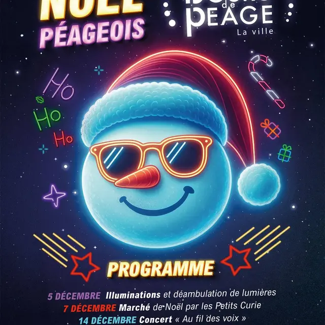 Lancement des illuminations et déambulation lumineuse_Bourg-de-Péage