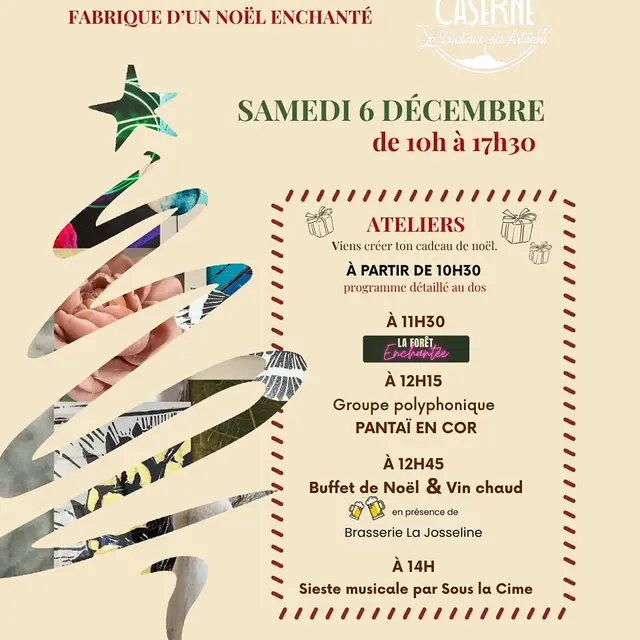 La Caserne : Fabrique d’un Noël Enchanté