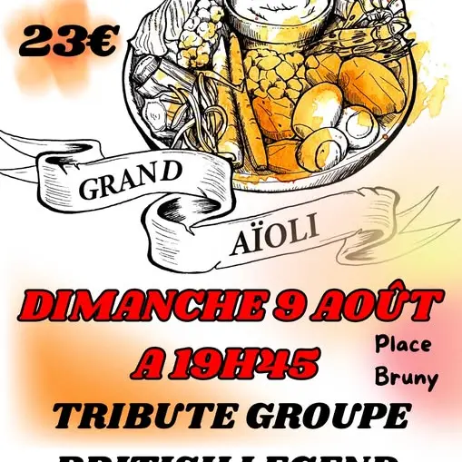 Repas : Grand Aïoli_Entrecasteaux