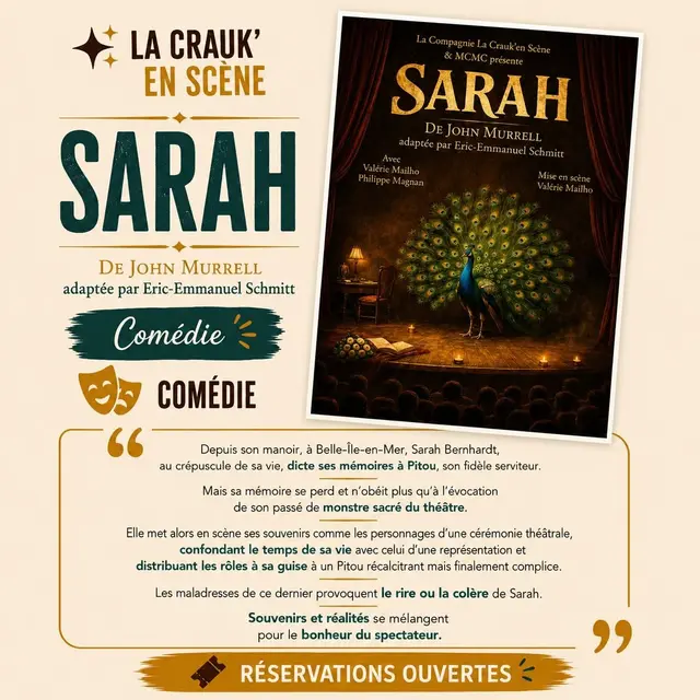 Festival théâtre dans les vignes : Sarah_La Crau