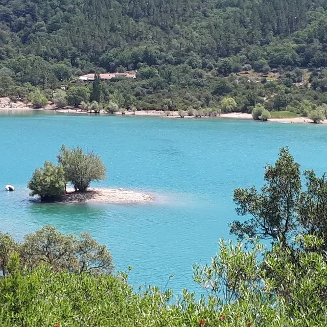 Bord du Lac de Saint-Cassien
