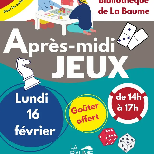 Après-midi jeux La Baume