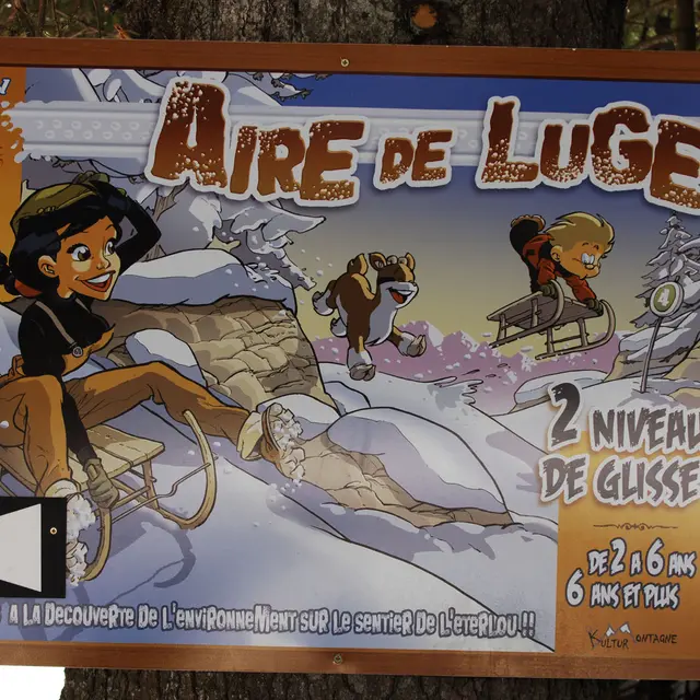 Aire de luge