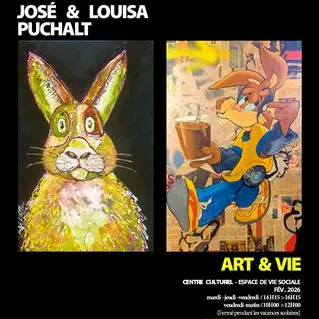 Exposition : José et Louisa Pulchat_Carpentras