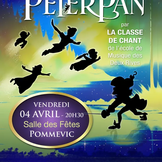 Spectacle musical Peter Pan_Pommevic