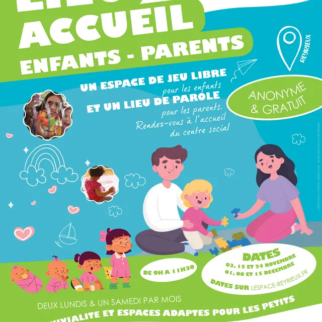 Lieu d'Accueil Enfants Parents - Reyrieux