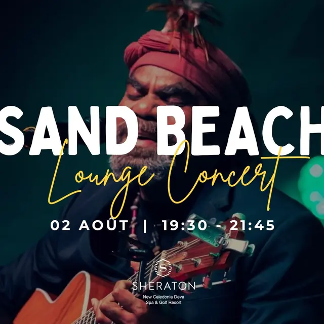 Gulaan en concert au Sand Beach Lounge_Bourail