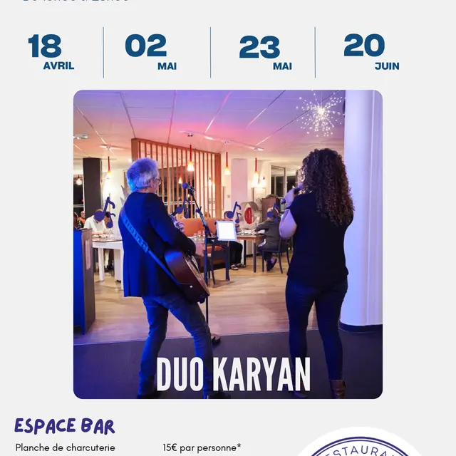 Nos vendredis en musique - Duo Karyan_Ars-en-Ré