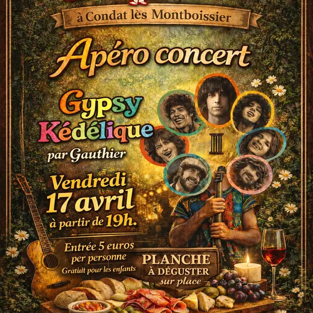 Apéro Concert au Bistrot Chez Marthe_Condat-lès-Montboissier