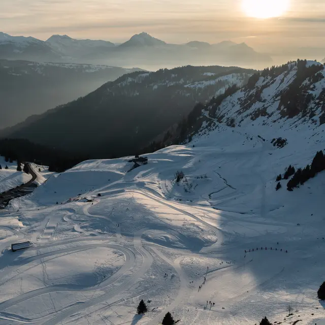 Itinéraire raquette Ferme du Croz