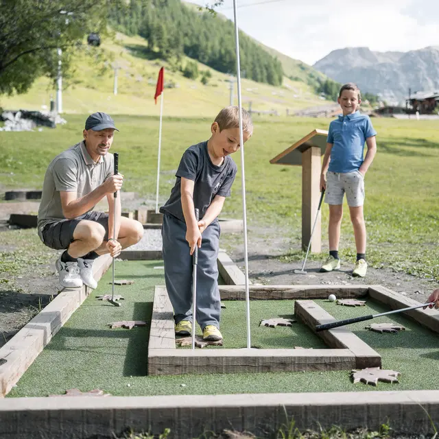 Mini golf_Val-d'Isère
