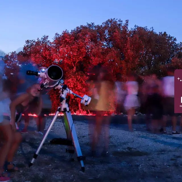 Observation des étoiles aux télescopes