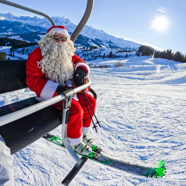 Pot de bienvenue de Noël à ski_Combloux