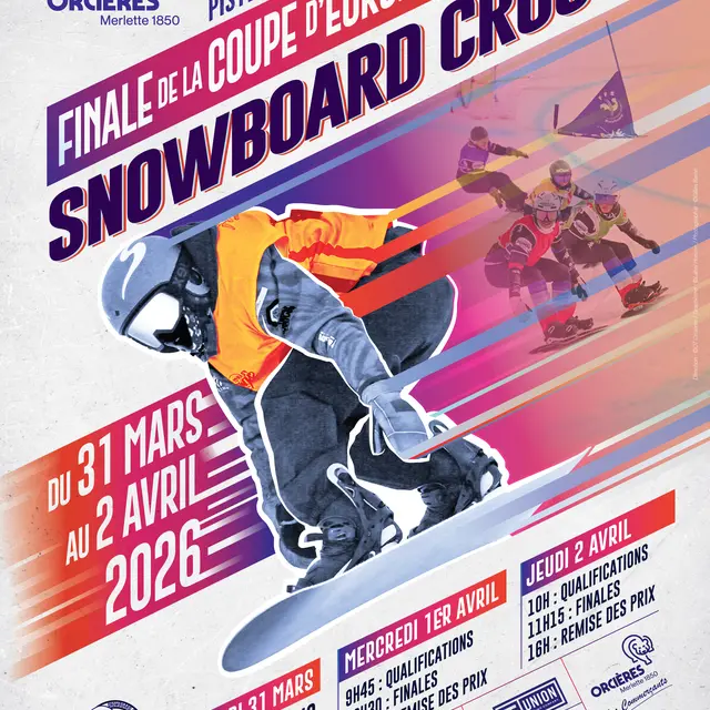 Coupe d'Europe de Snowboard Cross Orcières