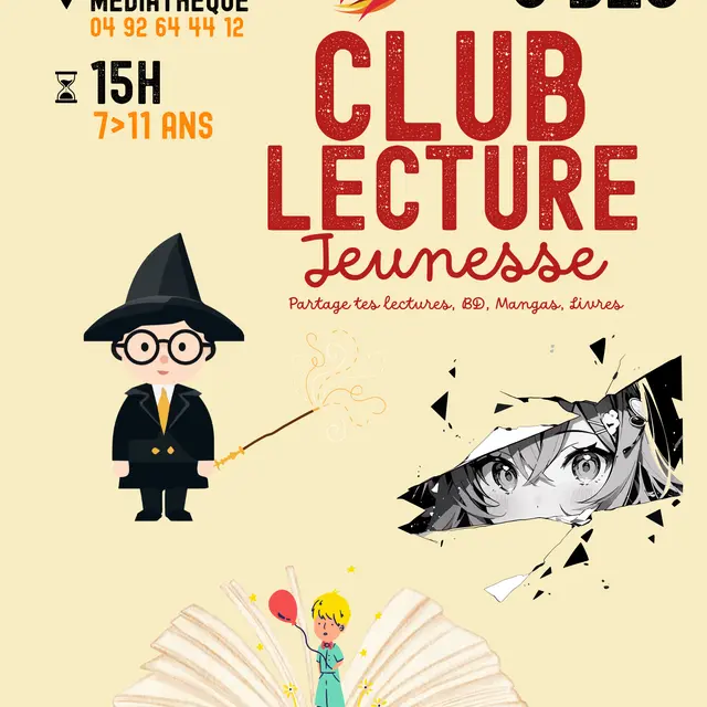 Club lecture_Château-Arnoux-Saint-Auban