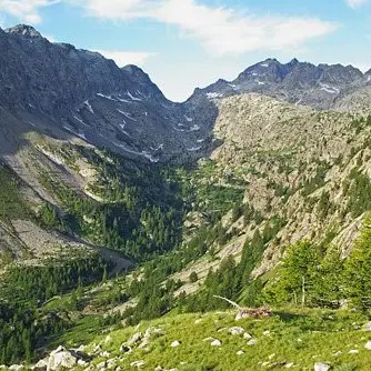 Lac vert de la Valmasque