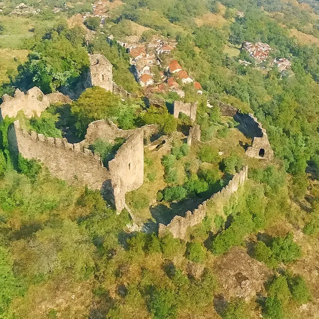 Visite guidée du château de Lordat