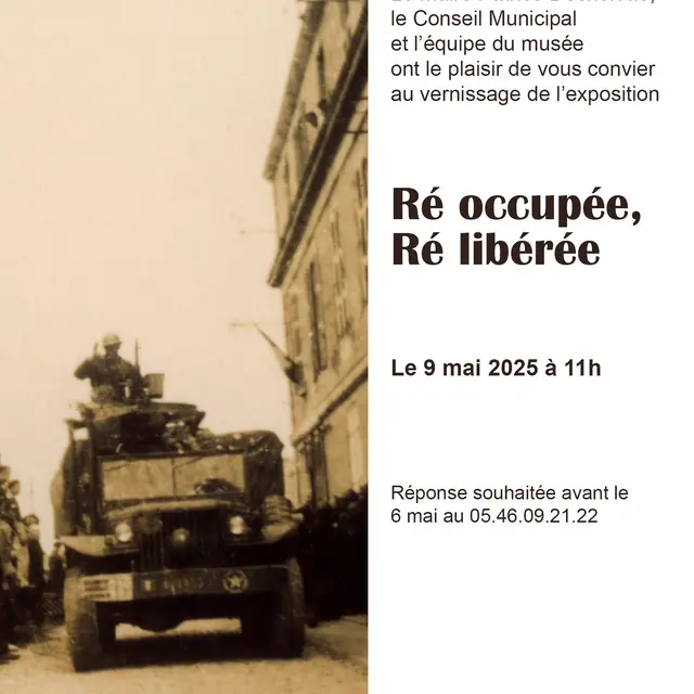 Exposition Ré occupée, Ré liberée_Saint-Martin-de-Ré